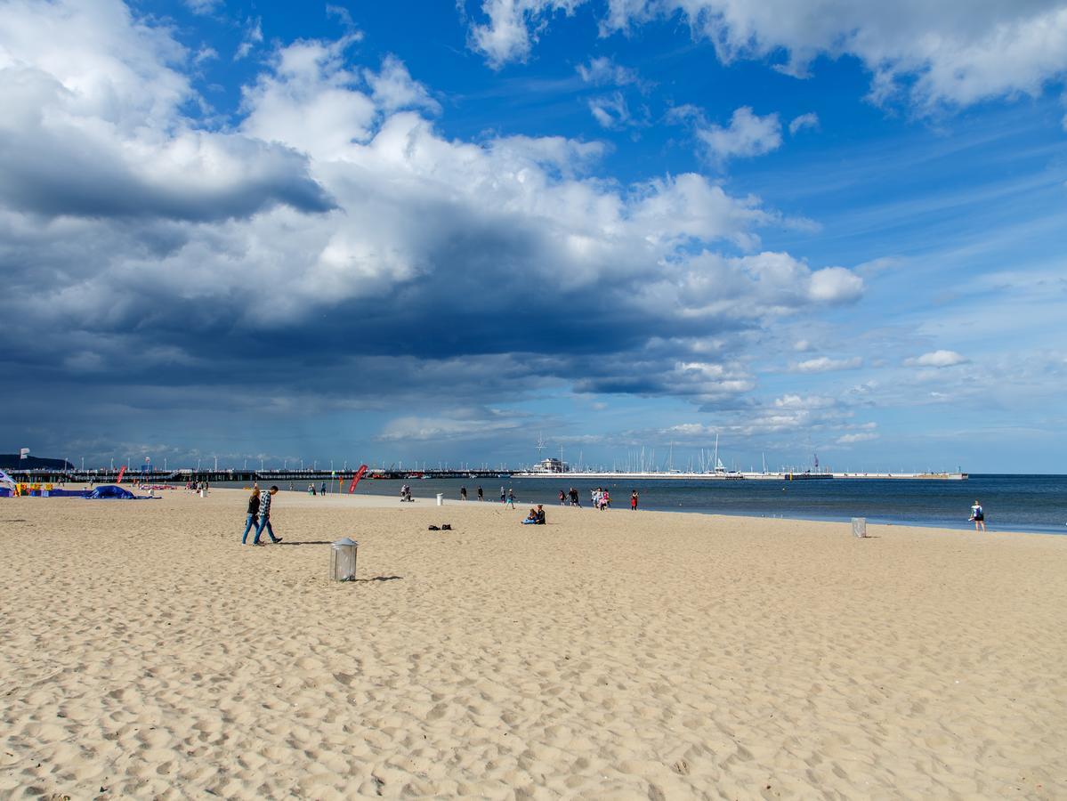 Seashell Apartment Sopot Bagian luar foto