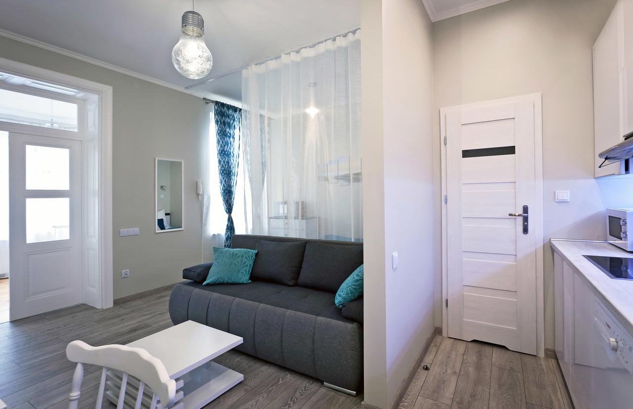 Seashell Apartment Sopot Bagian luar foto